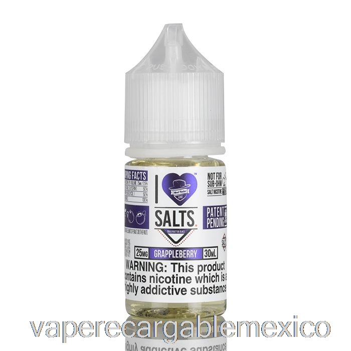 Vape Recargable Grappleberry - Me Encantan Las Sales - 30ml 50mg